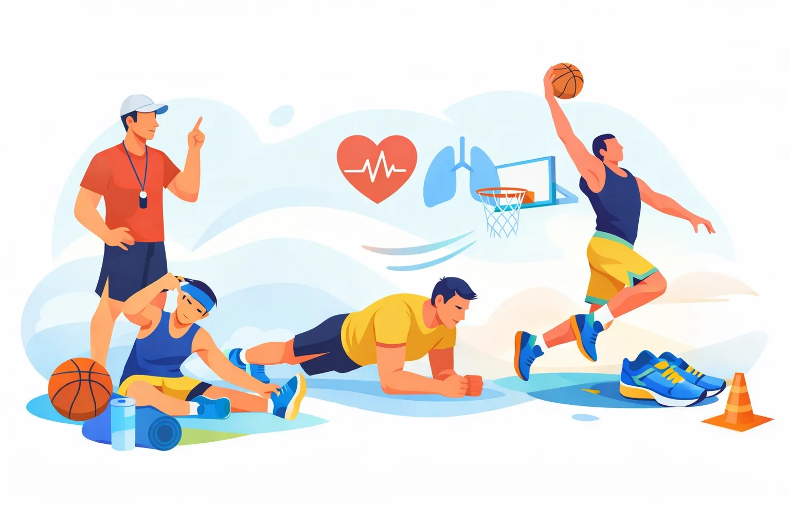 ケガ予防のためのトレーニングの写真